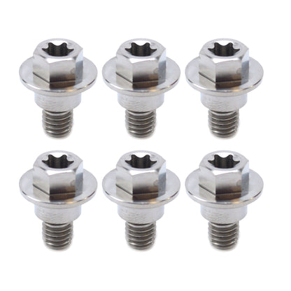 GR5 DUAL/D FORK COVER BOLTS PK6, TITANIUM / KTM OEM 59001092050