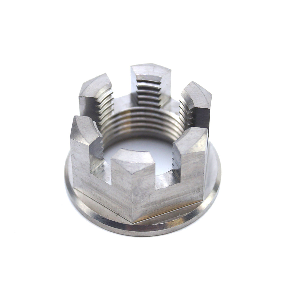 GR5 SUZUKI REAR SPINDLE CASTLE NUT, M18x1.50mm / 08314-4018A EACH