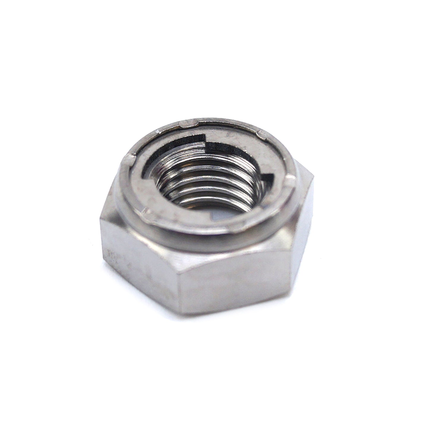 GR5 M10x1.25mm INSERT LOCK NUT, Ti-GR5 INSERT YAMAHA HONDA EACH, 90185-10012 90306-KZ4-711