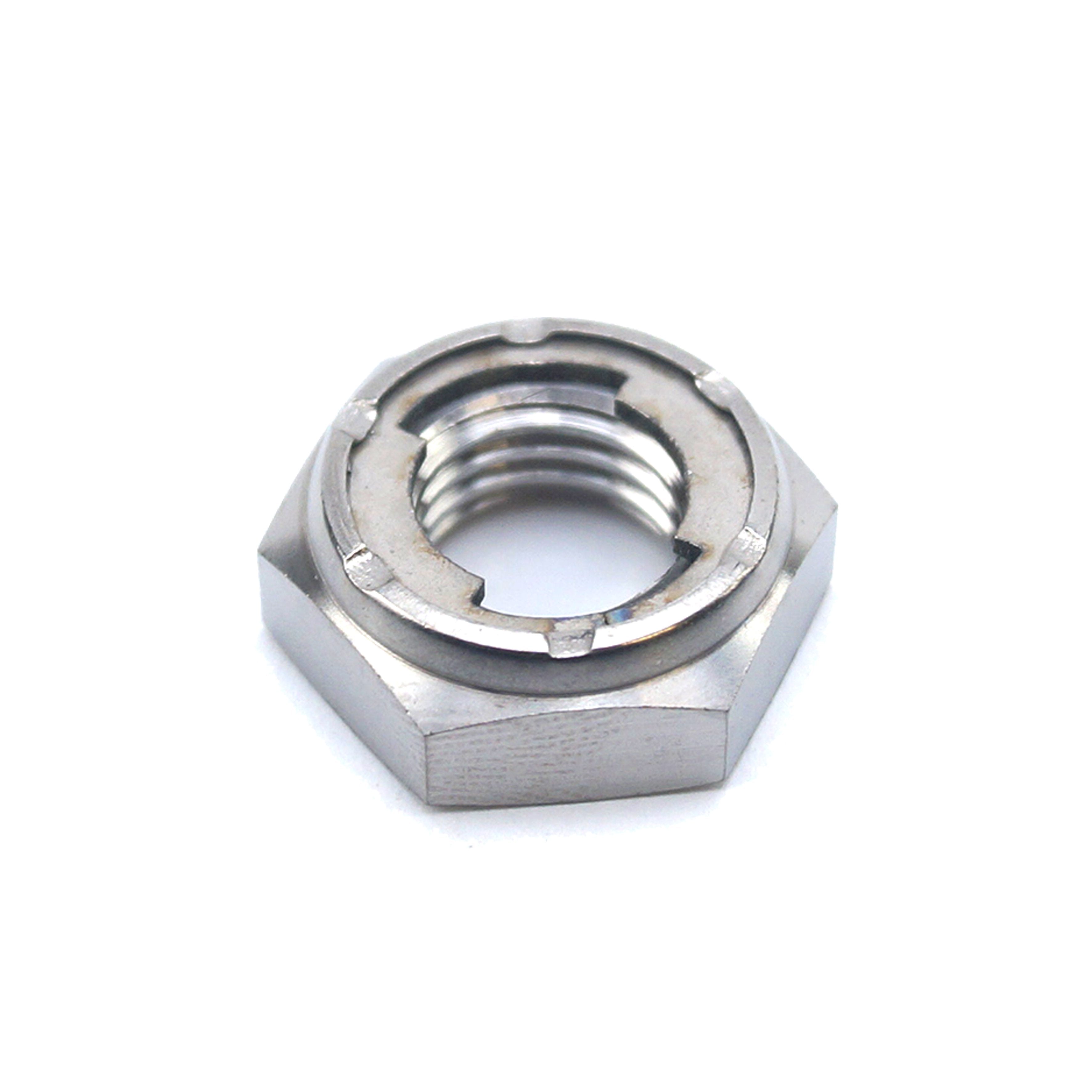 GR5 M10x1.25mm INSERT LOCK NUT, Ti-GR5 INSERT KAWASAKI EACH, 92210-1184 / 922101184