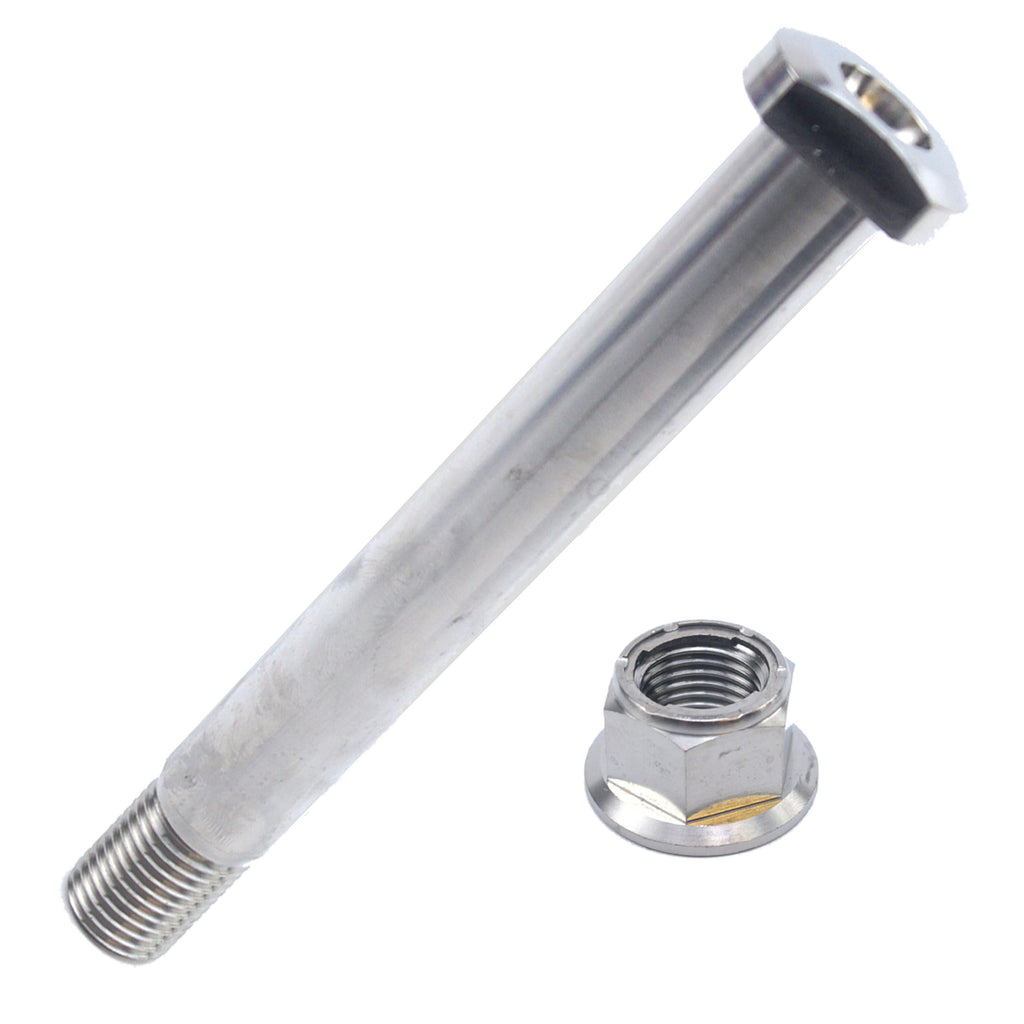 GR5 BOLT M14x116mm KAWASAKI, 92153-0407 & 92015-1401 EACH, TITANIUM FACTROY IMAGE RACING