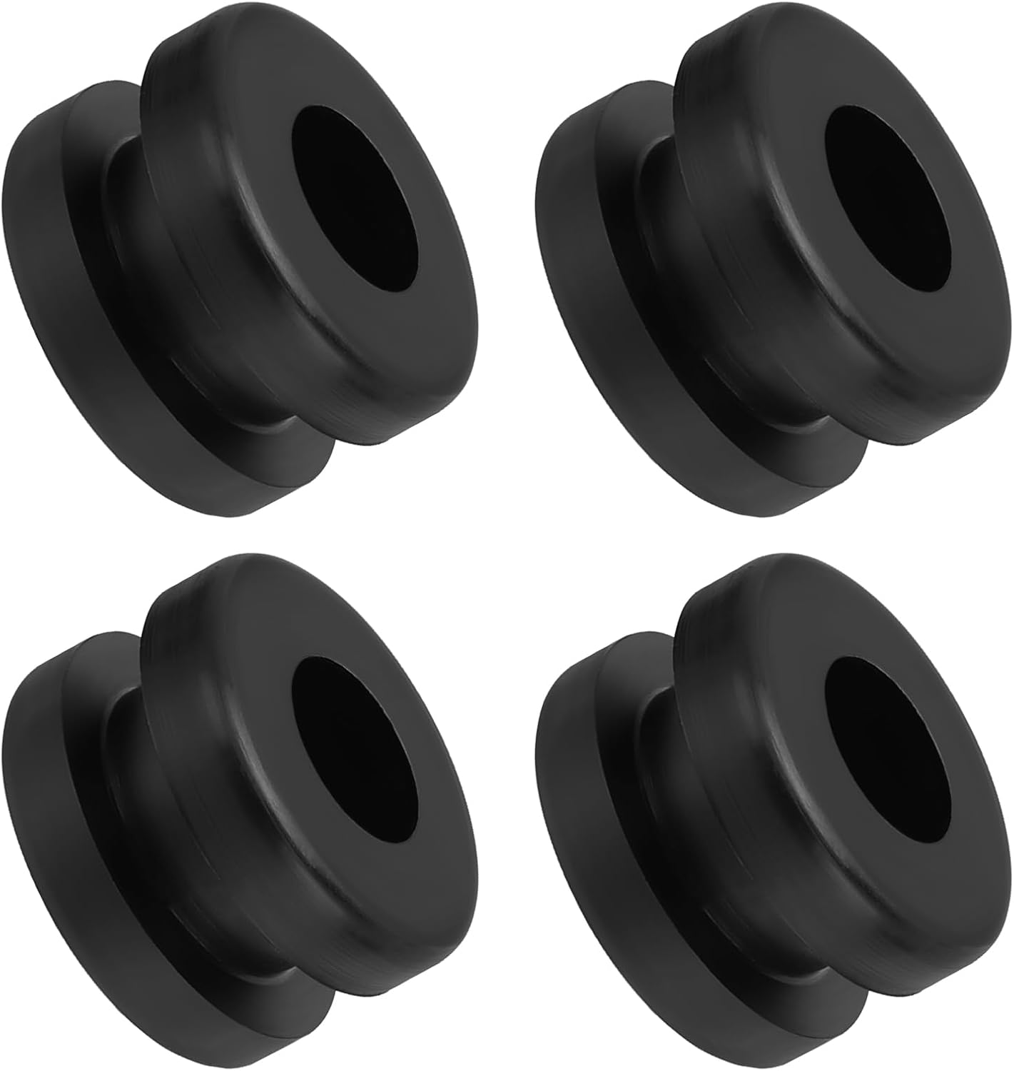 FOOT REST RUBBER GROMMETS 4Pcs YAMAHA 1990-2004 WARRIOR 350 1990-2006 BANSHEE 350 1990-2006 BLASTER 200
