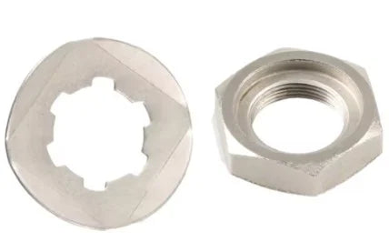 FRONT SPROCKET NUT + LOCK WASHER YAMAHA BANSHEE YFZ350 YZF600R FZS 600 90179-18020-00