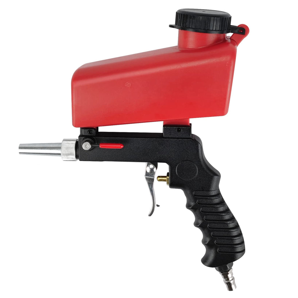 PORTABLE HANDHELD SANDBLASTING PNEUMATIC BLASTING GUN / SAND BLASTING GRIT MEDIA SHOT BLASTING