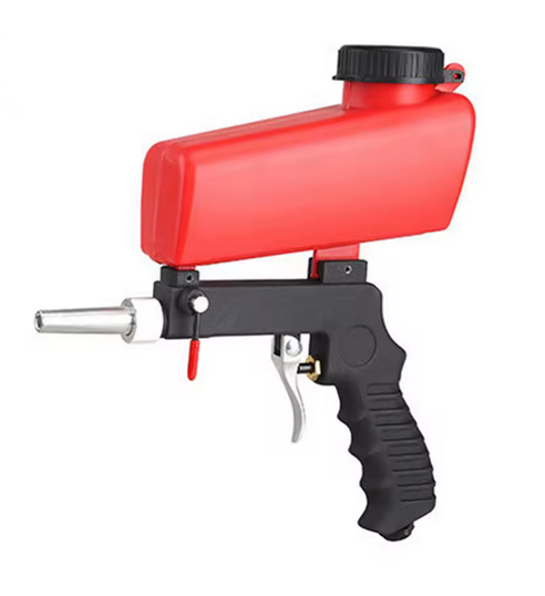 PORTABLE HANDHELD SANDBLASTING PNEUMATIC BLASTING GUN / SAND BLASTING GRIT MEDIA SHOT BLASTING