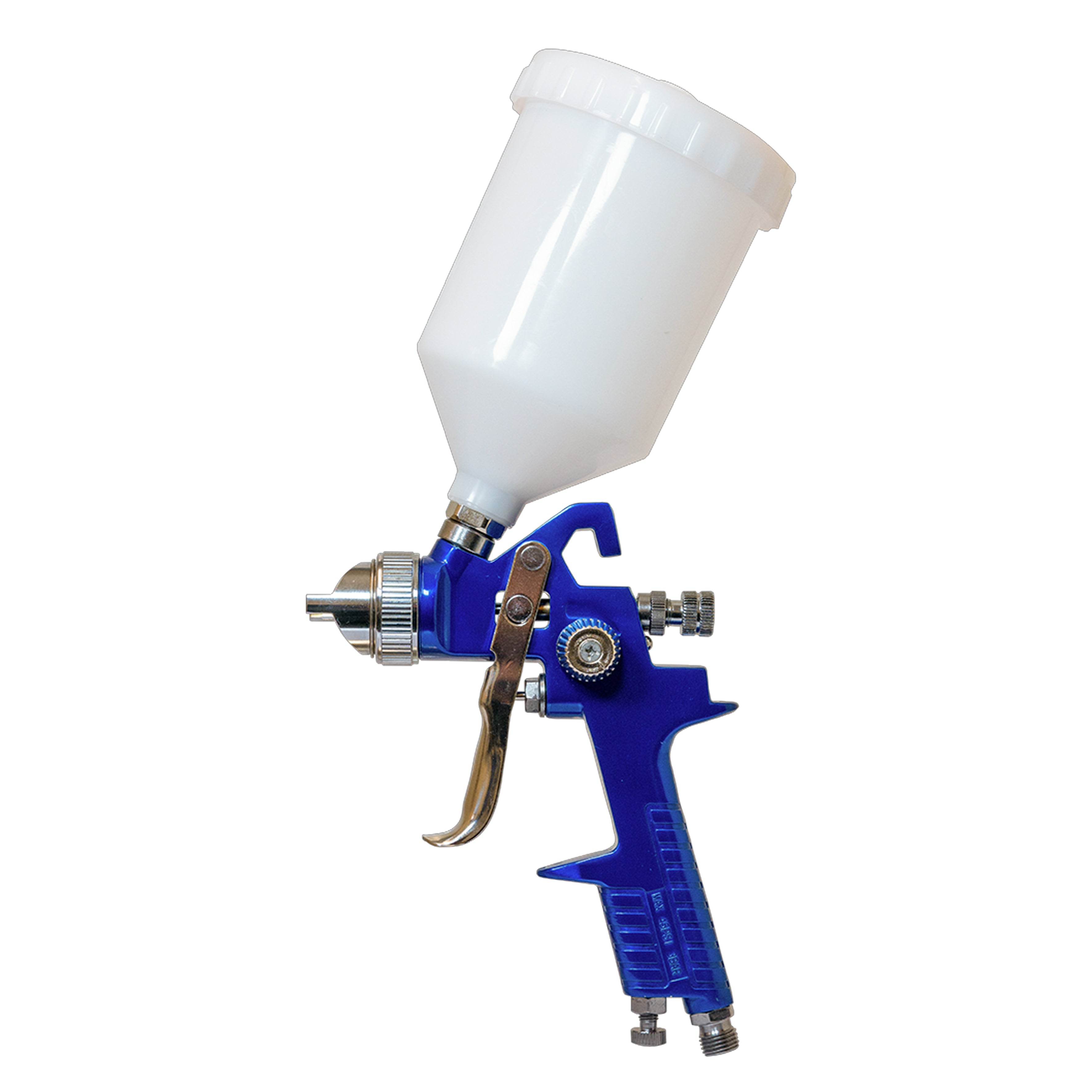 HVLP AIR PAINT SPRAY GUN NOZZLE 1.4mm CONTAINER 600ml - TOOLZONE KDPAT031