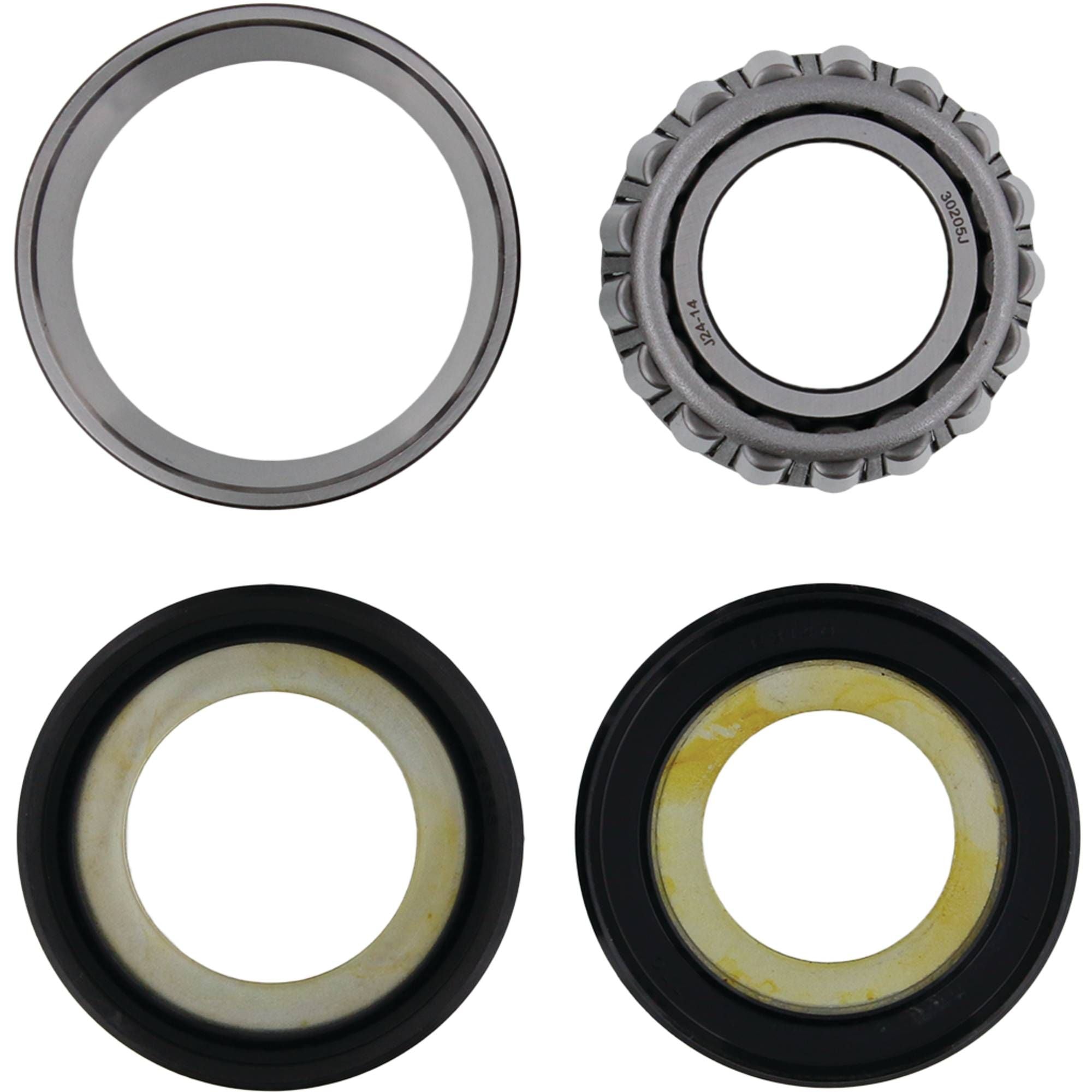 BEARING TAPER & SEAL KIT ALLBALLS 30205J-5 25×52×16.5MM (SUITS 25×52×16.25 & 25×52×17)