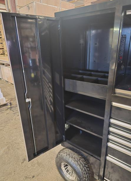 85 BLACK 13 DRAW UTILITY ALL TERRAIN HEAVY DUTY TOOL BOX CHEST
