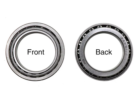 1 PAIR TAPERED BEARINGS 34X51X12mm BMW R1 R50 CJ-K750 URAL R71 M72