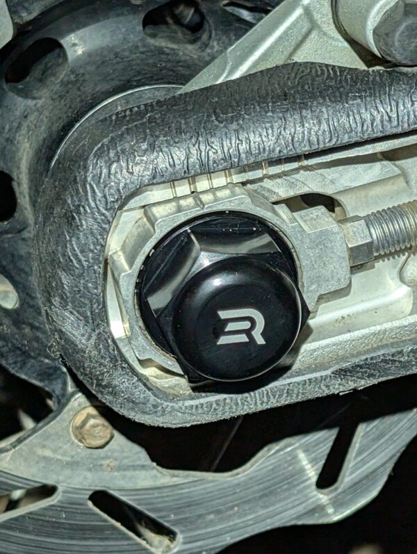 Rutherford Racing Closed End Rear Axle Nut Enduro TBI KTM HUSQVARNA GASGAS