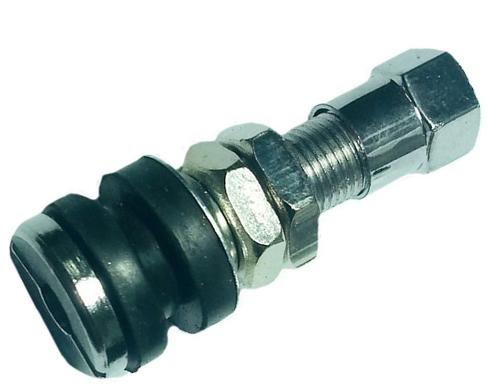 thumbnail image 2 of 4PCS Chrome TR161 Metal Flush Mount Tire Valve Stems – High Pressure Bolt-In Type 2 of 3