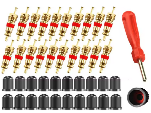 TYRE VALVE CORE REMOVAL TOOLS KIT 41PCS