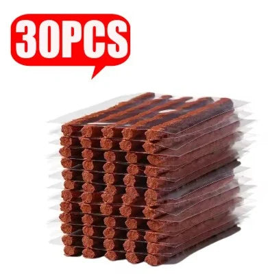 TYRE REPAIR STRINGS TUBELESS RUBBER 6mm x 200mm 30 PCS