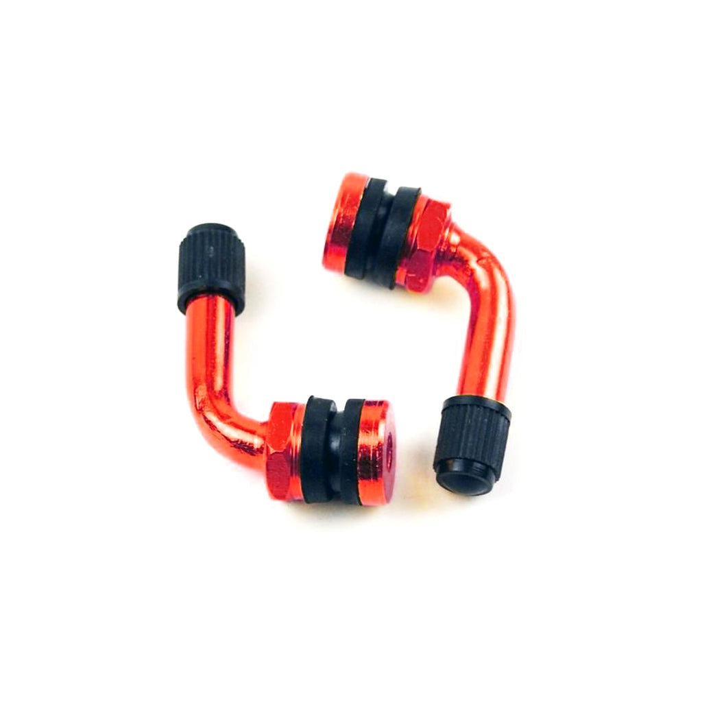 BOLT ON VALVE 90' PVR32 RED, WAYCOM 007020 (SOLD AS A PAIR)