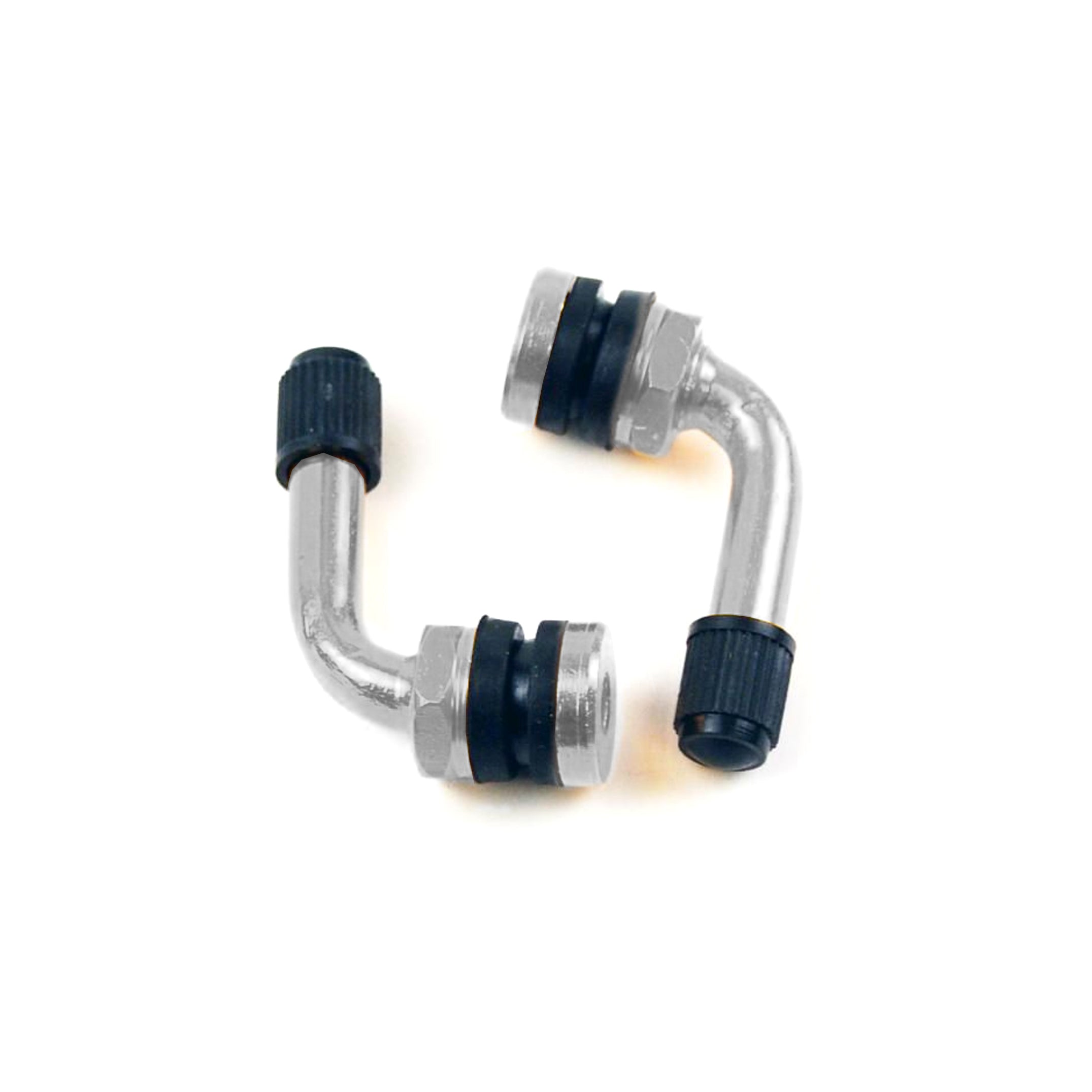 BOLT ON VALVE 90' PVR32 SILVER, WAYCOM 007018 (SOLD AS A PAIR)
