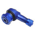 ALUM. TYRE VALVE STEMS BLUE, K&L 32-2993 10mm 90*