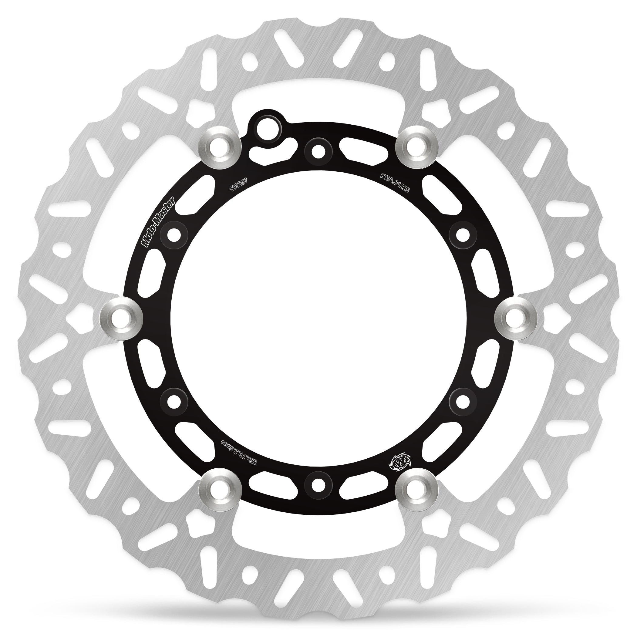 DISC BRAKE FRONT FLOATING KTM HUSQ, WITH SPEEDO HOLE, MOTO-MASTER 112357 HUSQVARNA