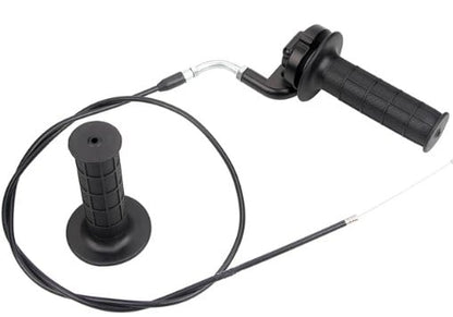 TWIST THROTTLE WITH CABLE AND CLAMP SET 7/8 22mm