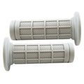 MINI GRIPS XR/CRF/PW50 19/22mm GREY,  DIAMOND WITH FULL WAFFLE