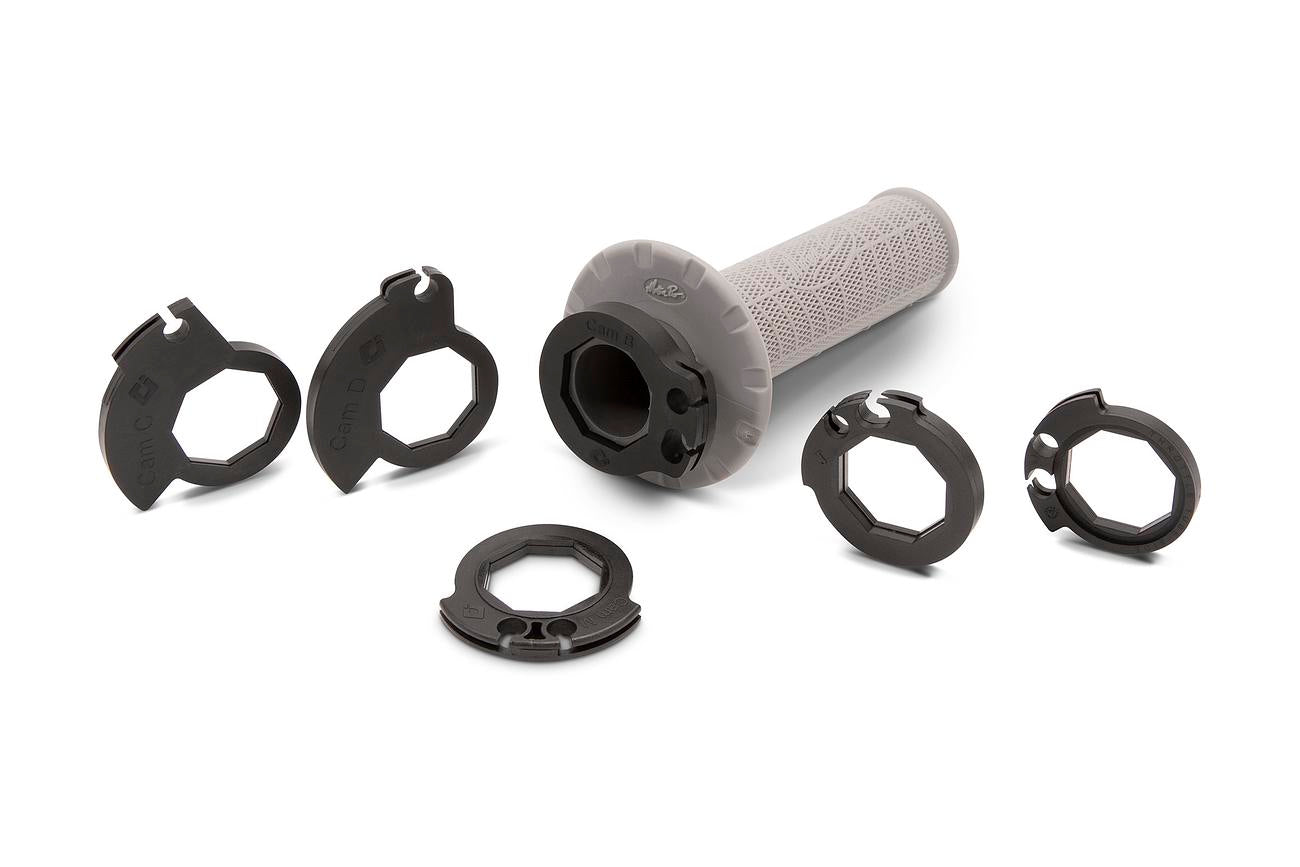 DIRT CONTROL V2 LOCK ON GRIPS MOTION PRO GREY 01-2819