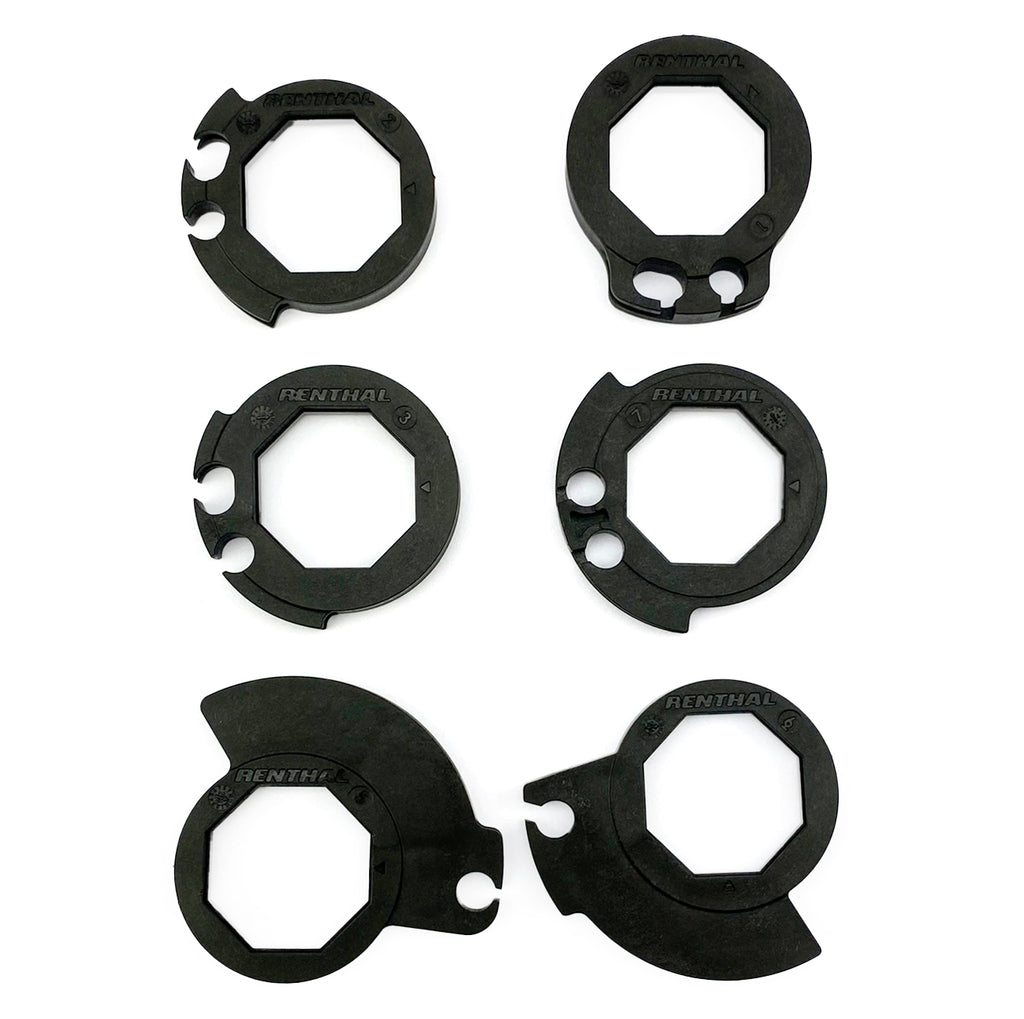 LOCK ON GRIPS RENTHAL HALF WAFFLE, MEDIUM G235