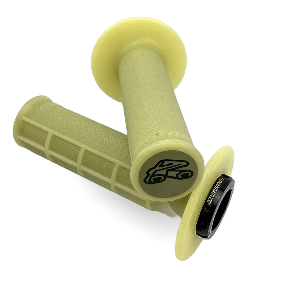 LOCK ON GRIPS RENTHAL HALF WAFFLE, ARAMID G237