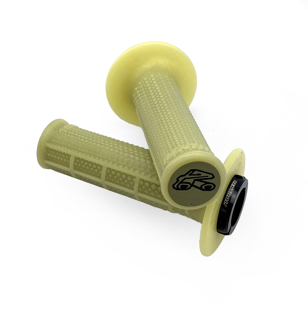 LOCK ON GRIPS RENTHAL TAPARED/HALF WAFFLE, ARAMID G240