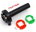 Twist Throttle Grip Handlebar Set Aluminum Twin Pull Cable 500cc-900cc