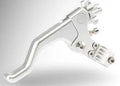 SHORT CLUTCH LEVER BILLET ALUMINIUM BRACKET SILVER