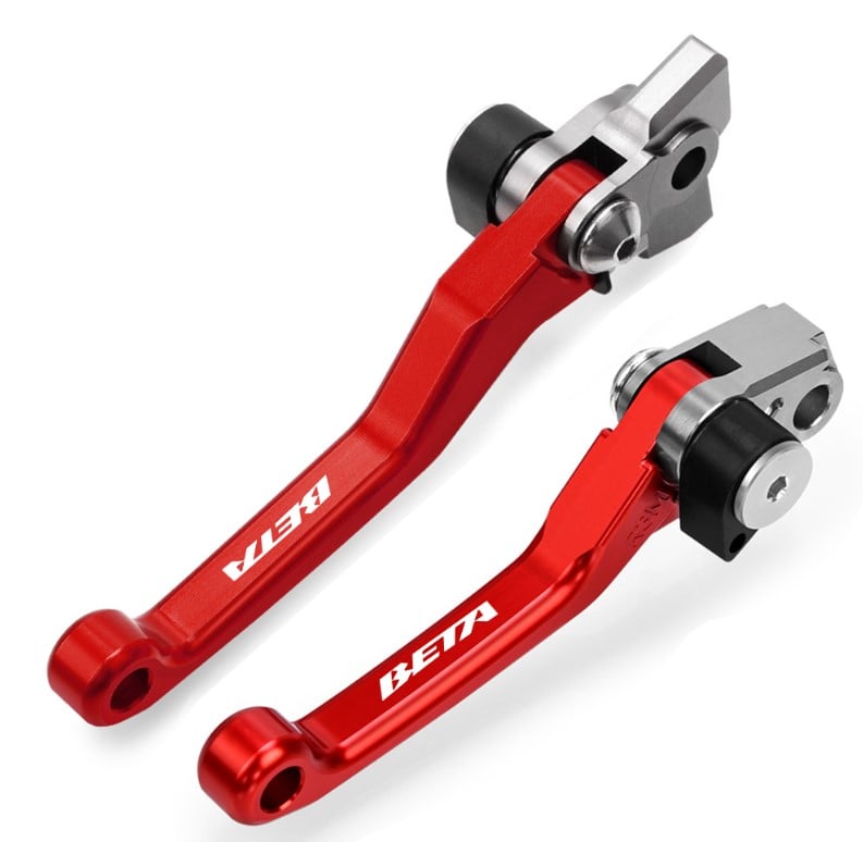 FLEXI CLUTCH & BRAKE LEVER BETA RR 250 300 350 430 480 2T 4T XTRAINER RED