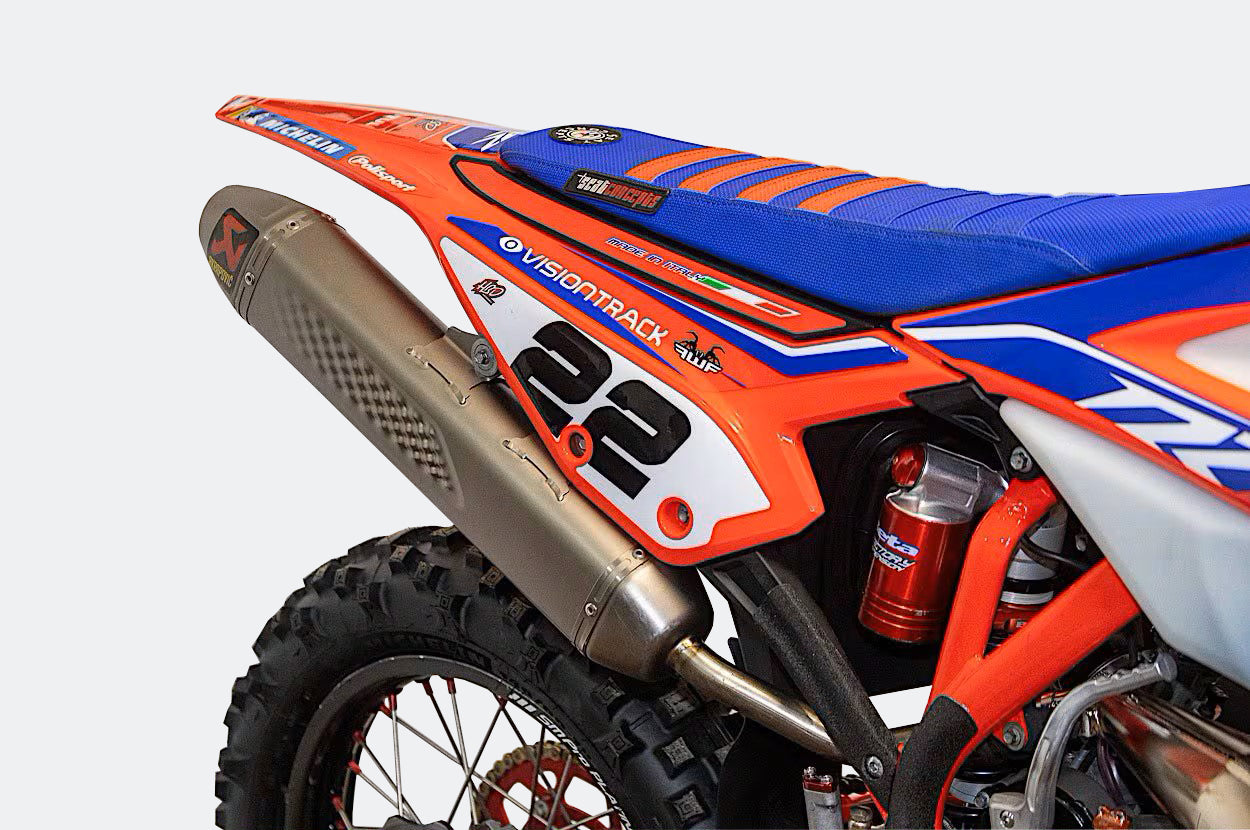 Akrapovič "Slip-On Line" Exhaust Silencer - KTM/Husqvarna/GASGAS/BETA - AKRAPOVIC