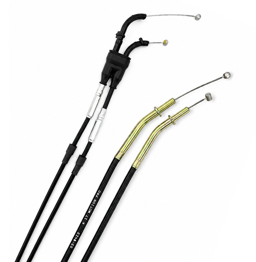 THROTTLE CABLE SET/22005-2006 KAWASAKI NINJA ZX600N MOTION PRO 03-0423