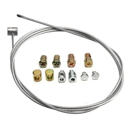 9Pcs CABLE REPAIR KIT UNIVERSAL EMERGENCY BRAKE CLUTCH