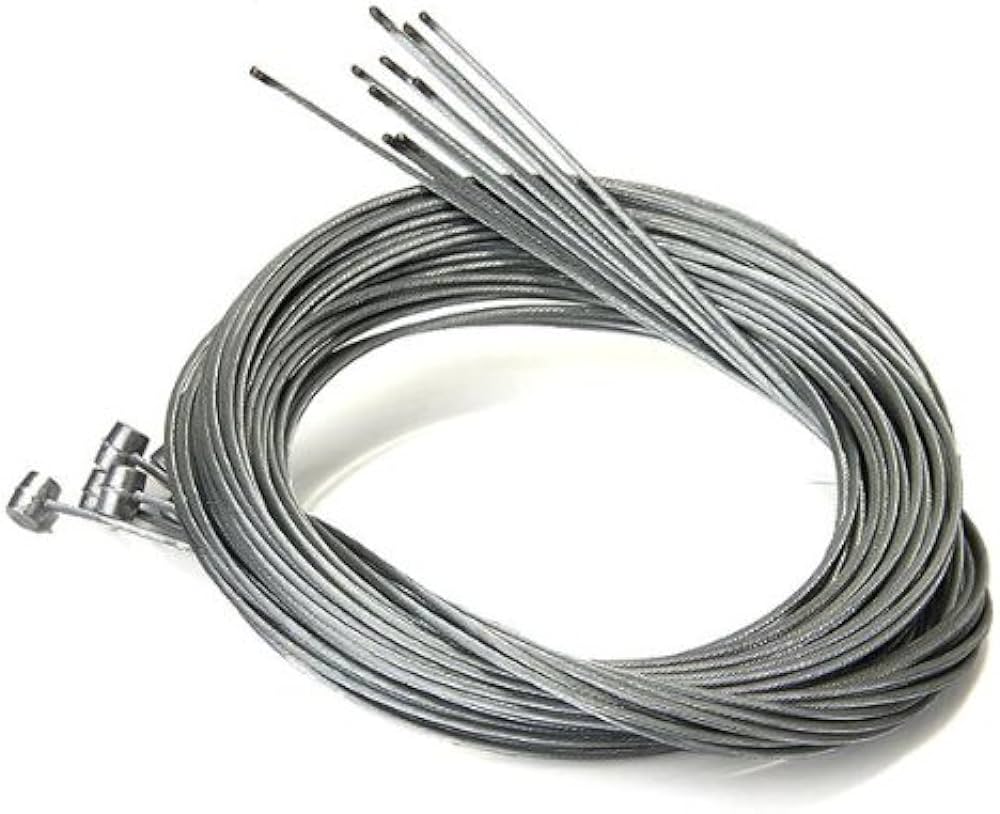 10PC 1.5mm WIRE 1700mm LONG CABLE WITH 7mm BARRAL NIPPLE UNIVERSAL