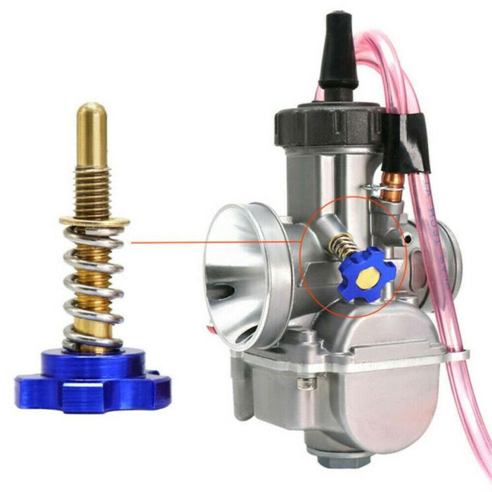 RED CARBURETTOR IDLE SPEED ADJUSTING SCREW