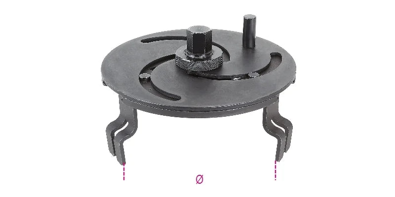 Adjustable Self-Locking Wrench for Tank Floating Ring Nuts 89mm - 170mm - Beta Tools 1482/1