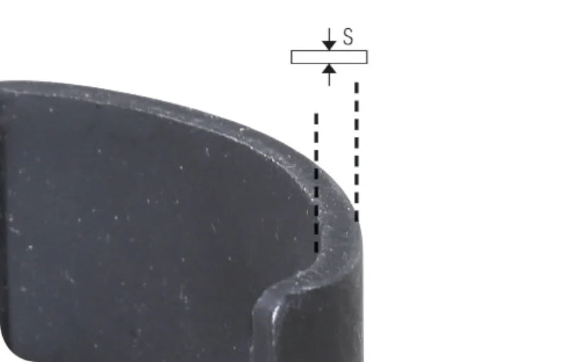 Self-Locking Oil Filter Wrench Left-Hand 60-80mm - Beta Tools 1493X/1