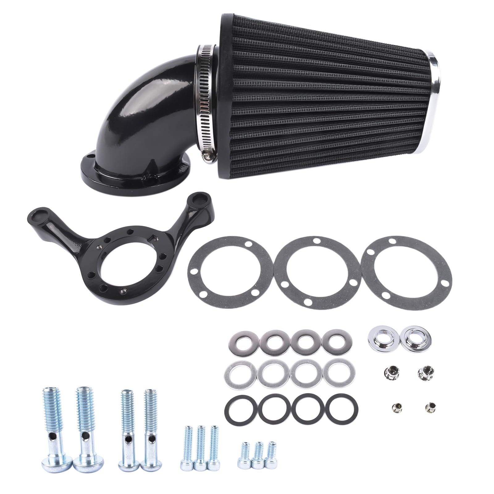AIR CLEANER BREATHER KIT 91-16 HARLEY-DAVIDSON SOFTAIL DYNA SPORTSTER TOURING XL 883 1200