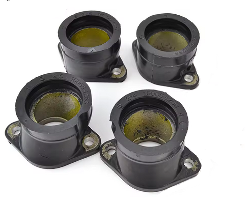 CARBURETTOR FLANGE INTAKE SET 4 PCS 1992-2006 KAWASAKI ZR Z750 ZEPHYR GT750