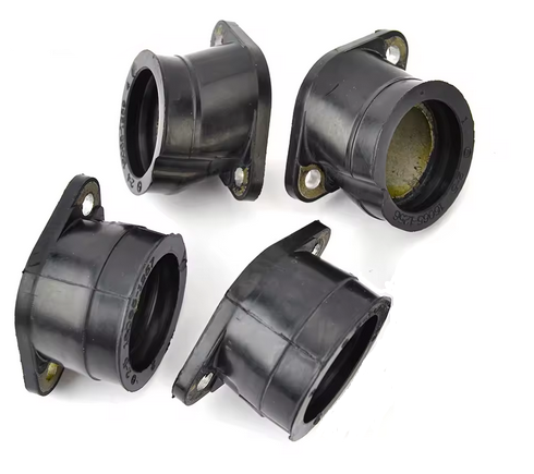 CARBURETTOR FLANGE INTAKE SET 4 PCS 1992-2006 KAWASAKI ZR Z750 ZEPHYR GT750