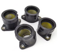 CARBURETTOR FLANGE INTAKE SET 4 PCS 1992-2006 KAWASAKI ZR Z750 ZEPHYR GT750