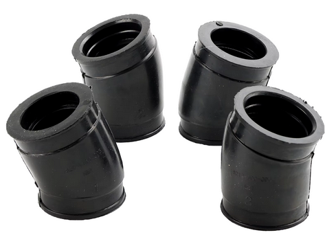 CARBURETOR AIR INTAKE INSULATOR BOOTS 1971-1976 HONDA CB750 K SOHC 16211-300-030
