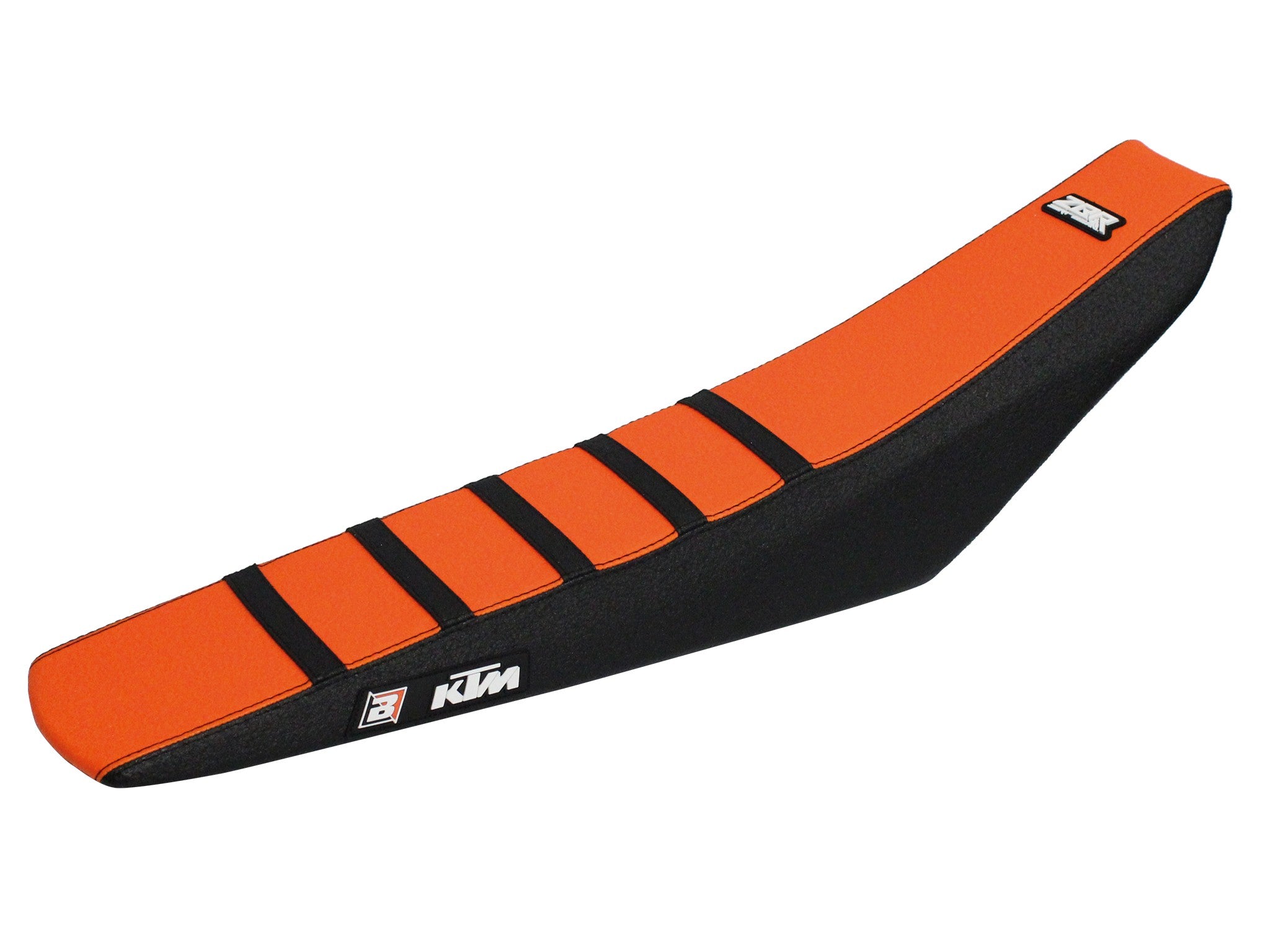 16-18 SX/SXF 17-19 EXC KTM ZEBRA SEAT COVER ORANGE/BLACK, BLACKBIRD 1524Z1