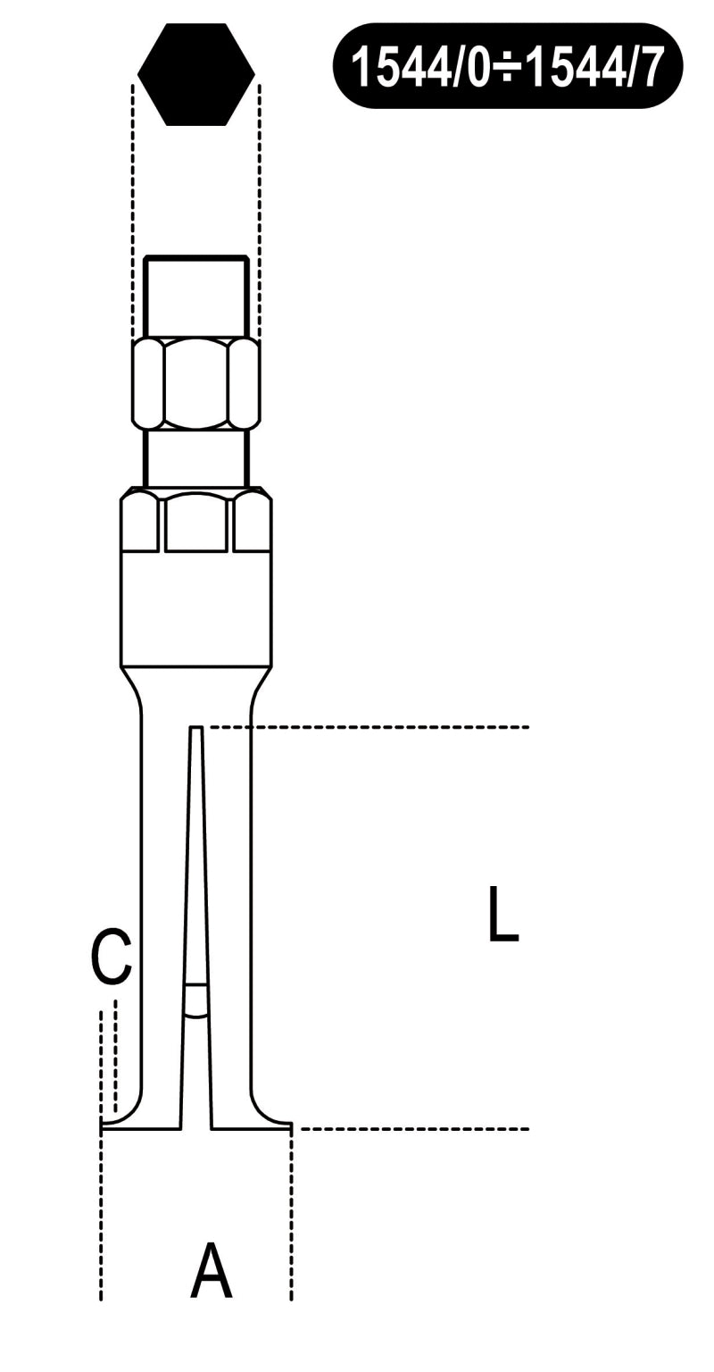 Internal Extractors 5mm - 7mm - Beta Tools 1544/0