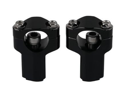28.6mm Handlebar Clamp 52mm Risers Bar Mount In Black for KTM Gas Gas BETA Husqvarna