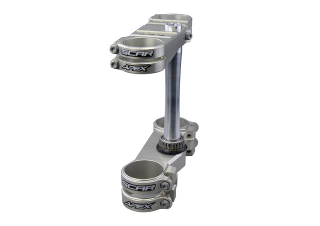 SCAR APEX TRIPLE CLAMPS 06-26 KAWASAKI KX 250 450 F X S3418X 23MM OFFSET