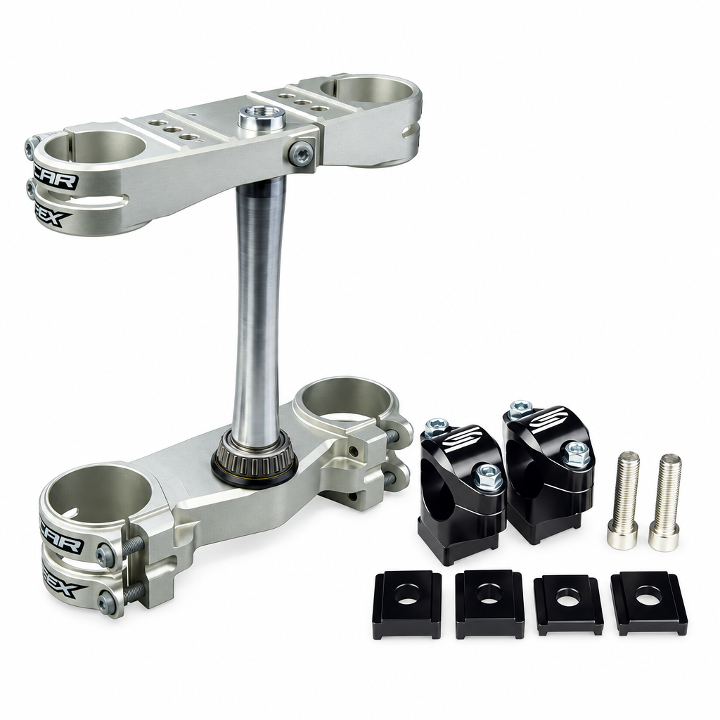 APEX TRIPLE CLAMP & BAR MOUNTS 21-26 HONDA CRF 250 450 R RX SCAR S2421X