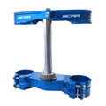 TRIPLE CLAMPS BLUE 23-23 FC TC OFFSET 22mm SCAR S5418BL