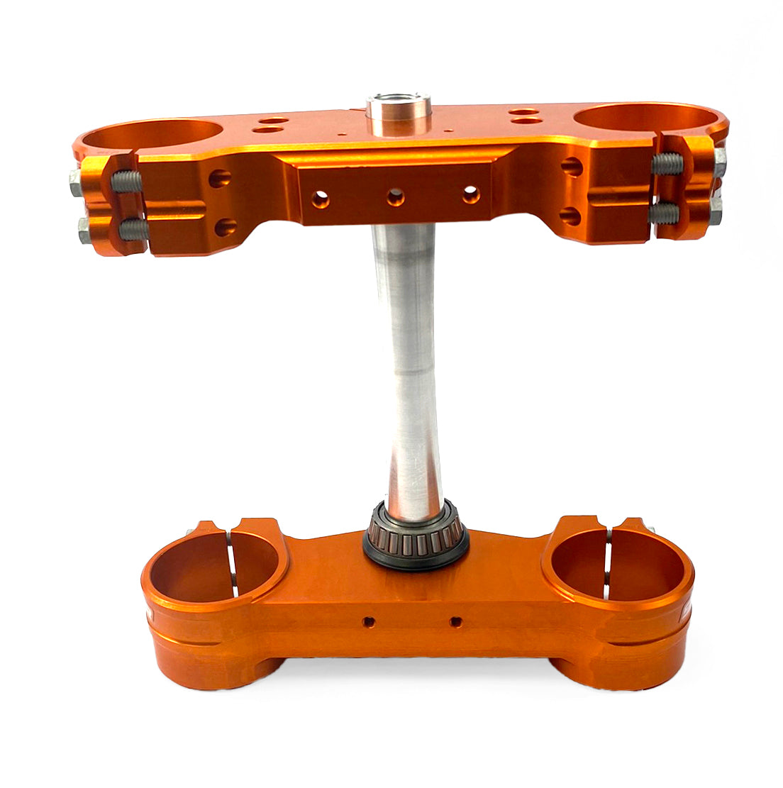 TRIPLE CLAMPS ORANGE 23-26 KTM HUSQVARNA TC FC TX FX EXC SX XC OFFSET 22mm SCAR S5418OR