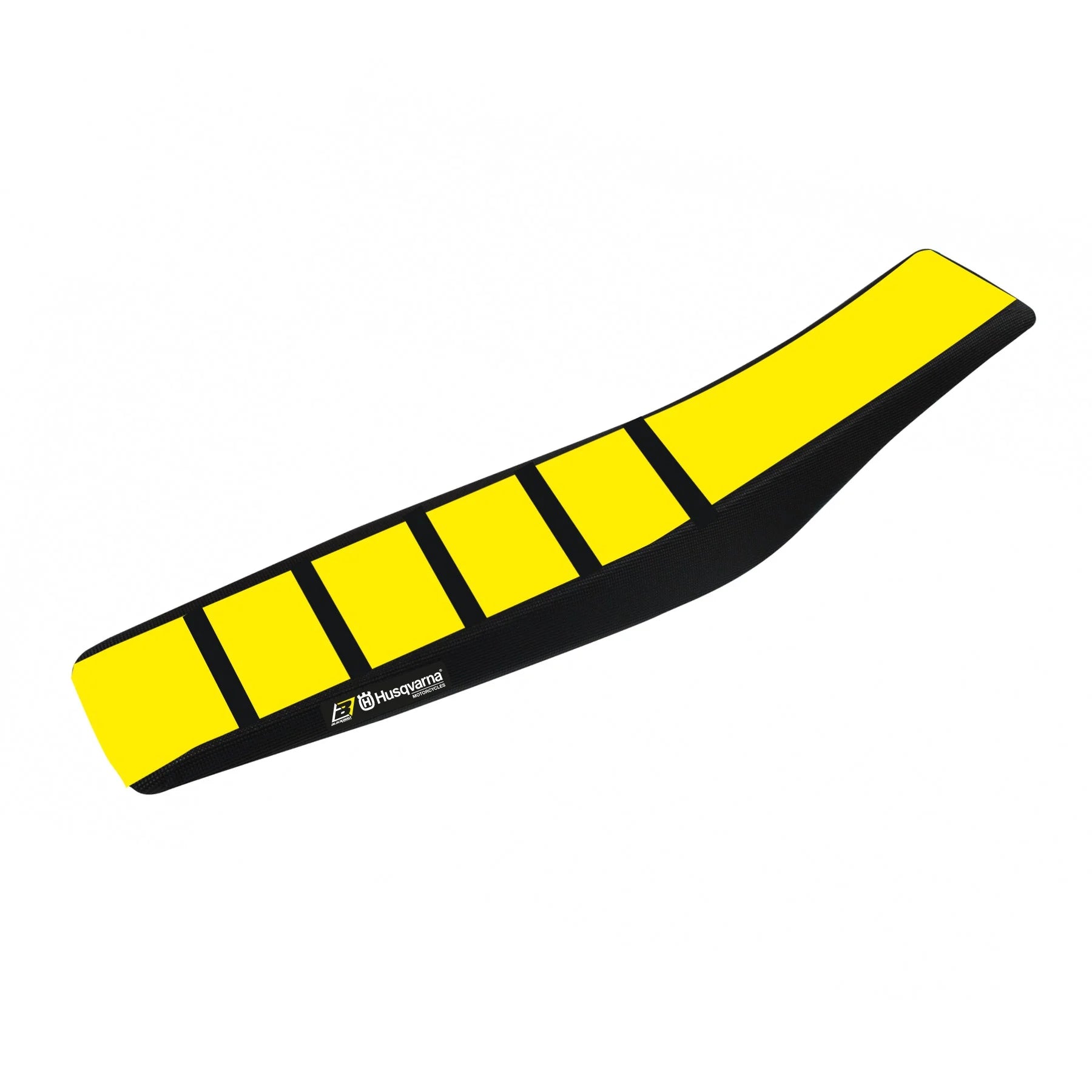 2025 TC85 HUSQVARNA ZEBRA BLACK/YELLOW SEAT COVER, BLACKBIRD 1627Z1